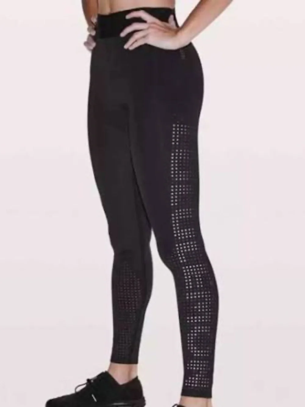Lululemon x SoulCycle Ride and Reflect Tight 28” Black BLK Size 4 NWT